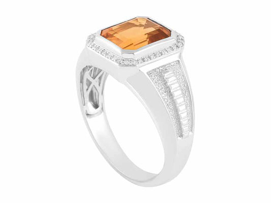 14K Citrine Ring