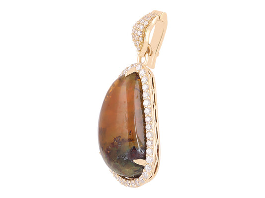 18K Opal Necklace