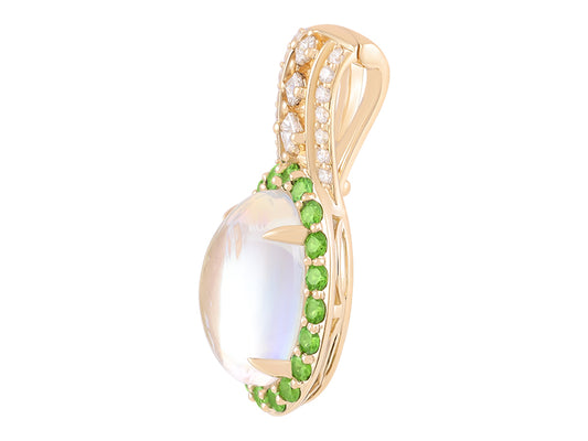 18K Moonstone Necklace