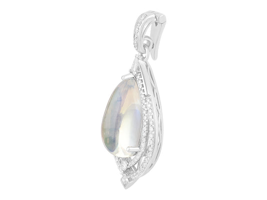 18K Moonstone Necklace