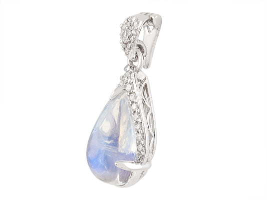 18K Moonstone Necklace