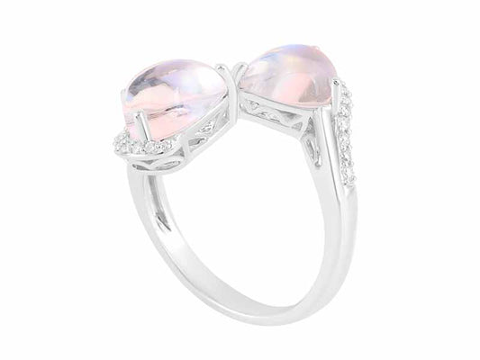 18K Moonstone Ring