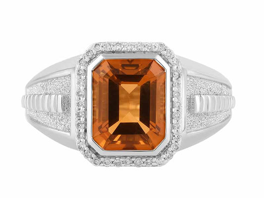 14K Citrine Ring