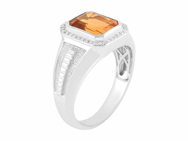 14K Citrine Ring