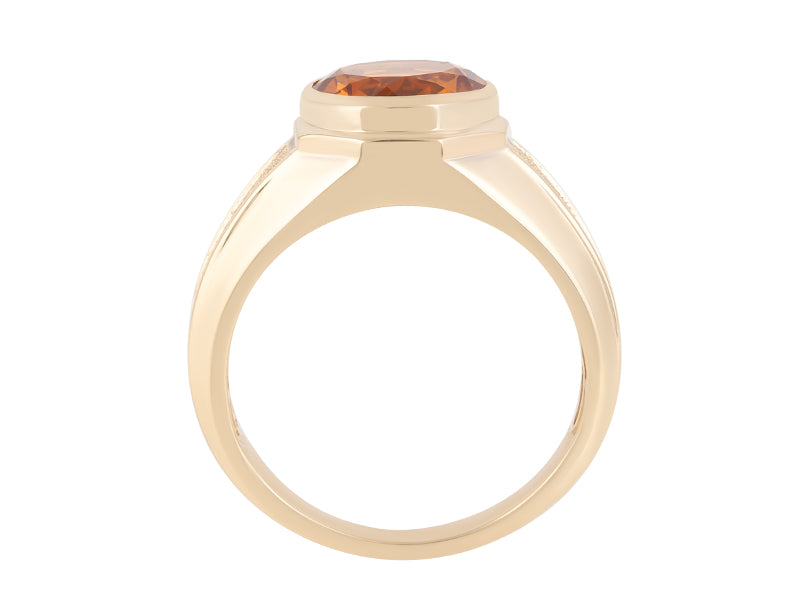 14K Citrine Ring