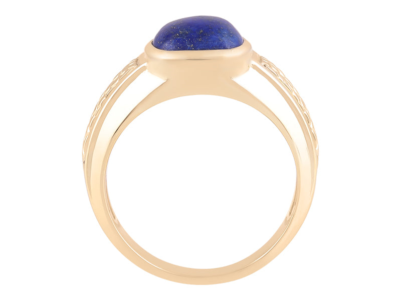 14K Lapis Ring
