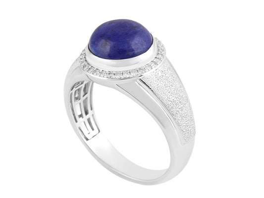 14K Lapis Ring