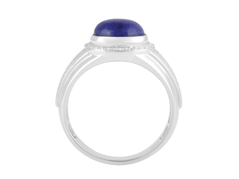 14K Lapis Ring