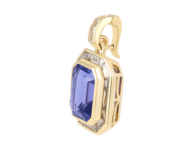 18K Tanzanite Necklace