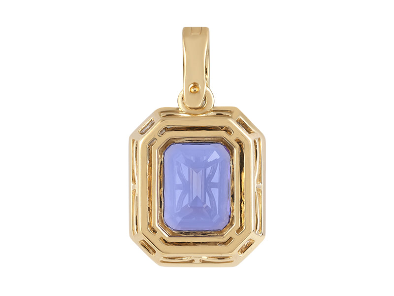 18K Tanzanite Necklace