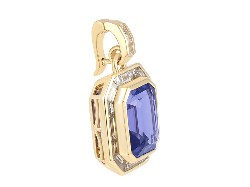 18K Tanzanite Necklace
