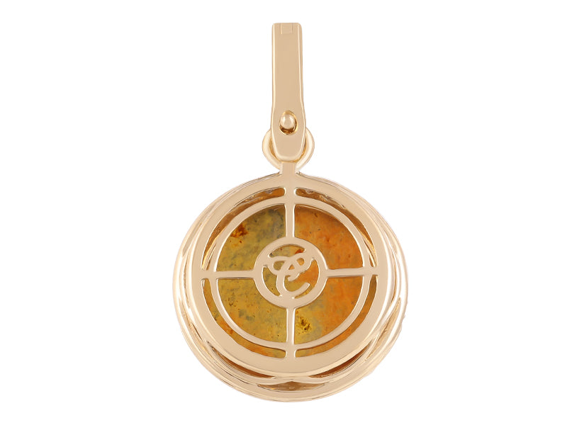 18K Bumble Bee Jasper Necklace