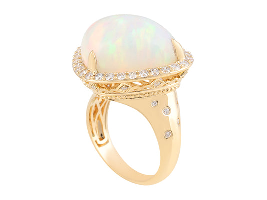 18K Opal Ring