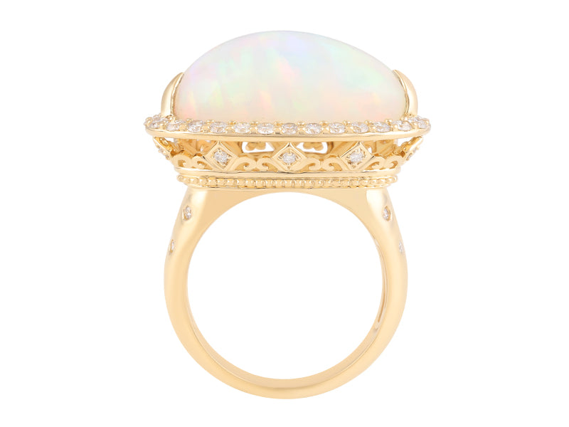 18K Opal Ring
