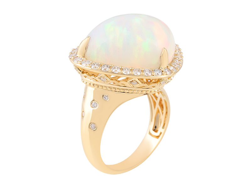 18K Opal Ring