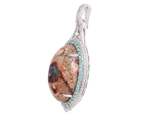 18K Opal Necklace