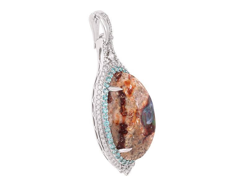 18K Opal Necklace
