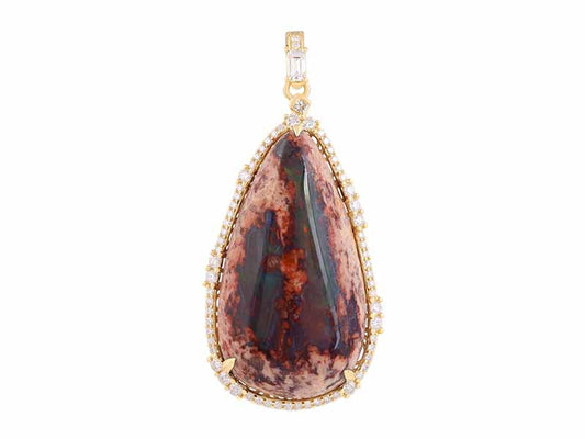 18K Opal Necklace