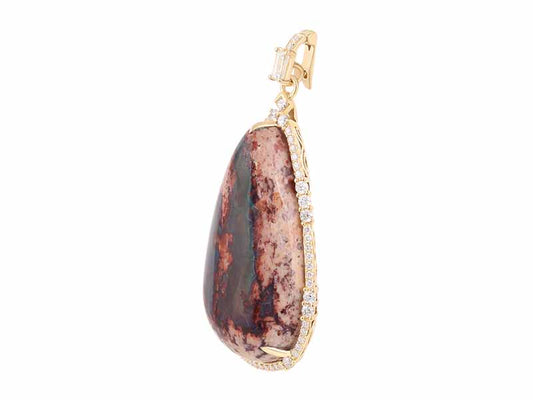 18K Opal Necklace