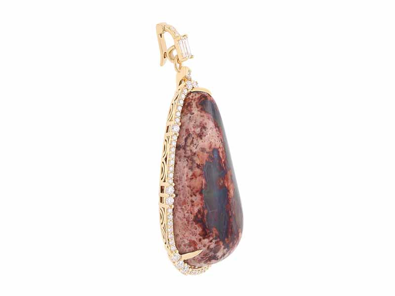 18K Opal Necklace
