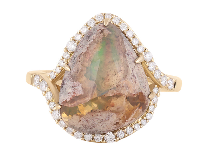 18K Opal Ring