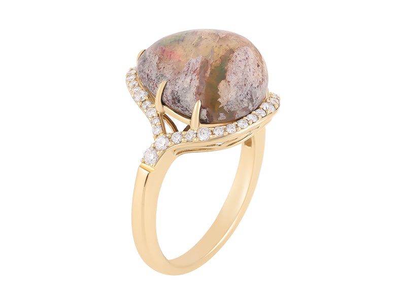 18K Opal Ring