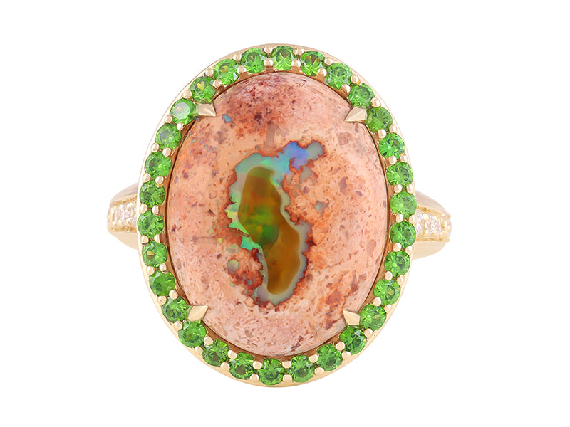 18K Opal Ring