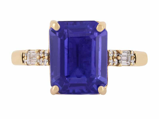 18K Tanzanite Ring