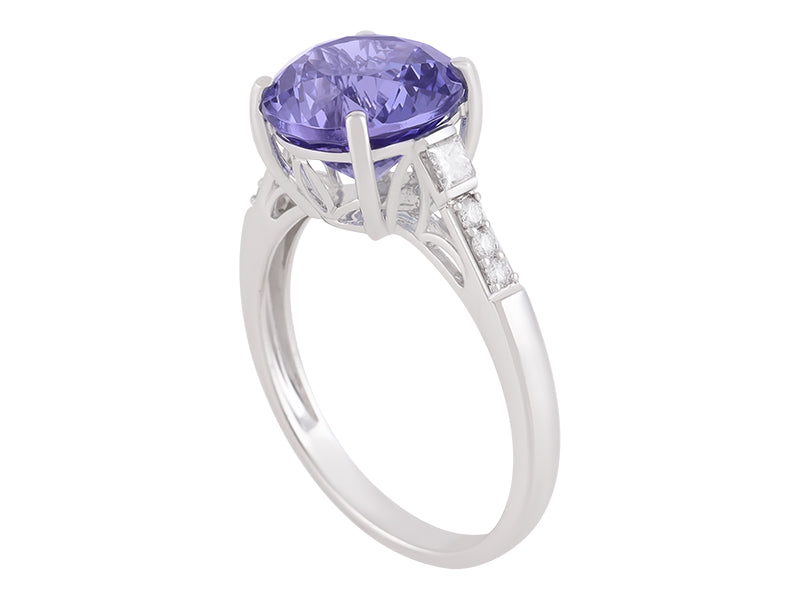 18K Tanzanite Ring