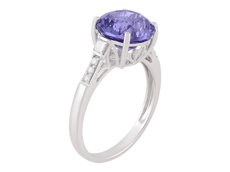 18K Tanzanite Ring