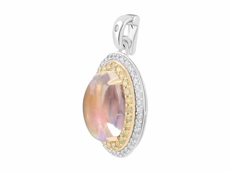18K Moonstone Necklace