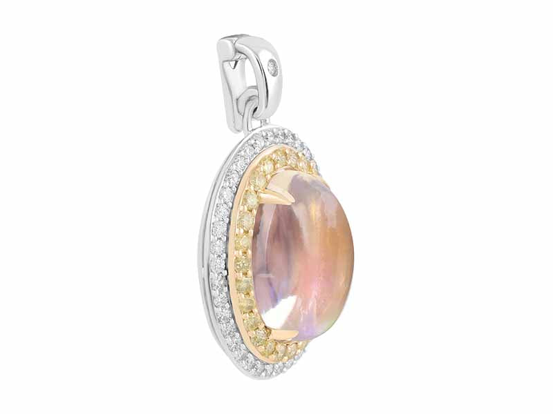 18K Moonstone Necklace
