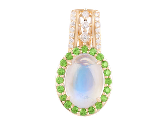 18K Moonstone Necklace