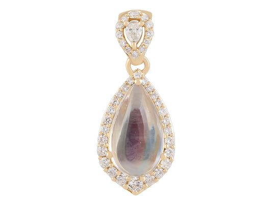 18K Moonstone Necklace