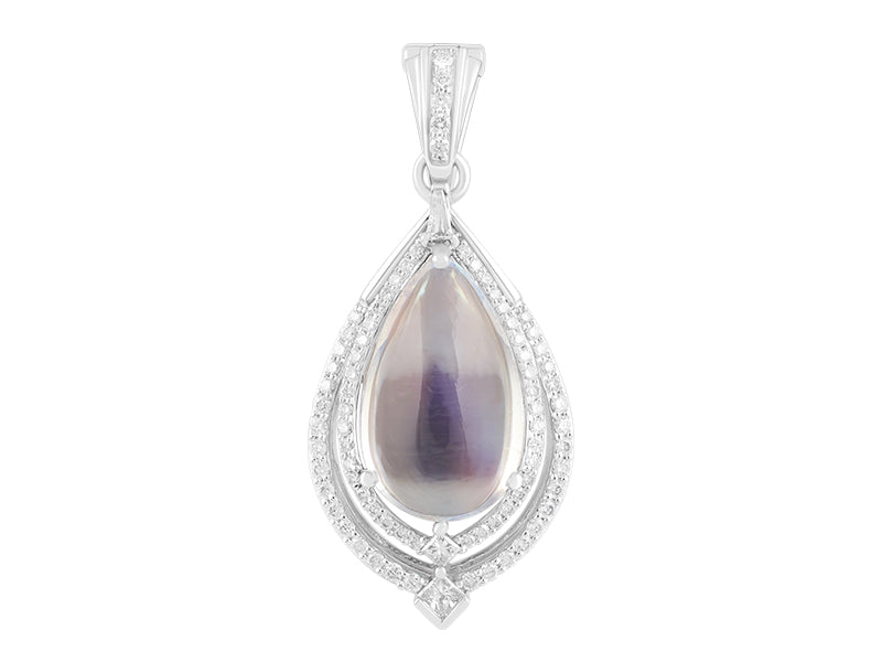18K Moonstone Necklace