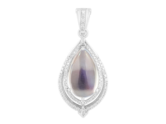 18K Moonstone Necklace