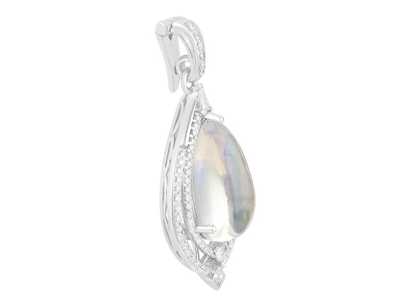 18K Moonstone Necklace