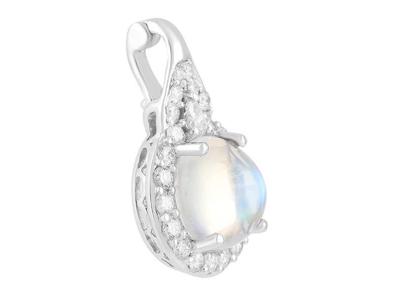 18K Moonstone Necklace
