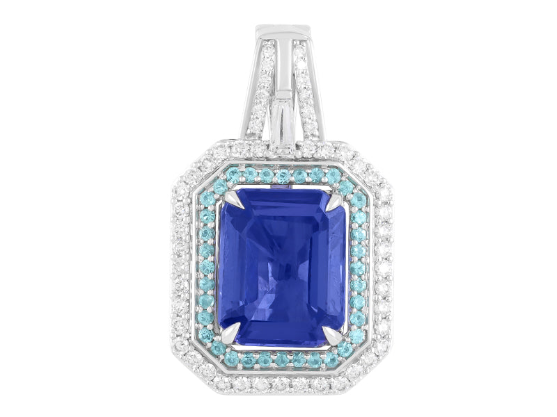 18K Tanzanite Necklace