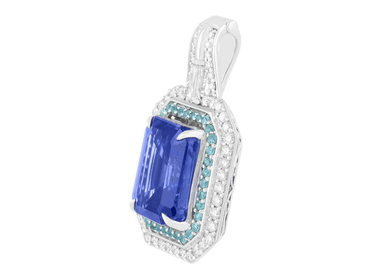 18K Tanzanite Necklace