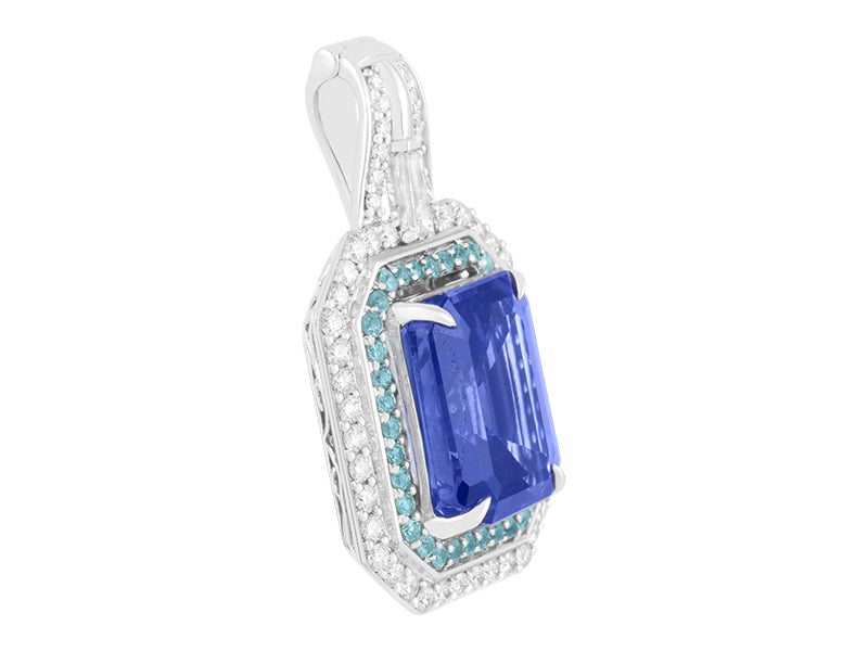 18K Tanzanite Necklace
