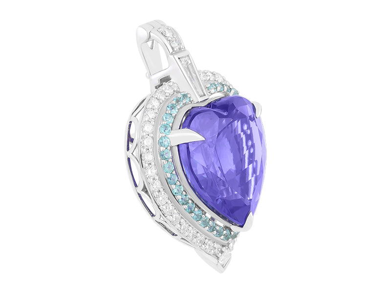 18K Tanzanite Necklace