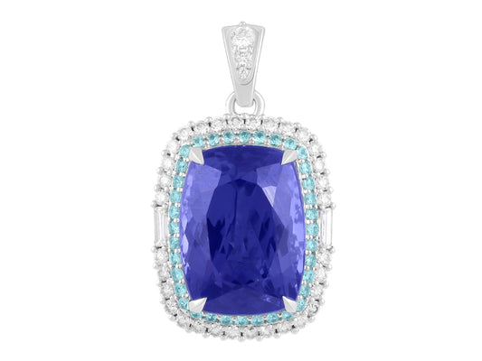 18K Tanzanite Necklace