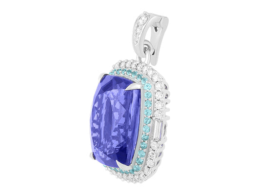 18K Tanzanite Necklace