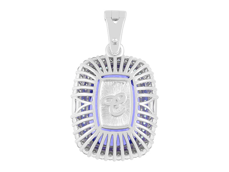 18K Tanzanite Necklace