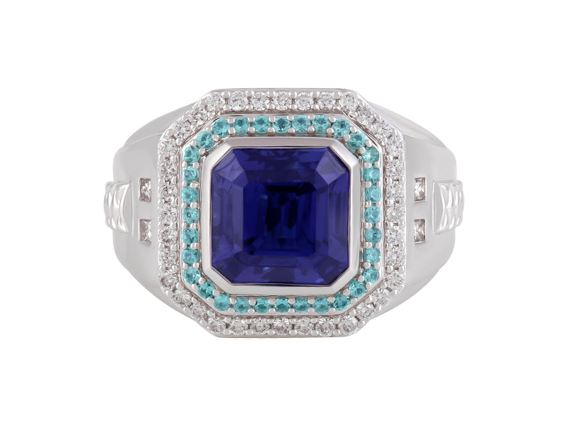 18K Tanzanite Ring