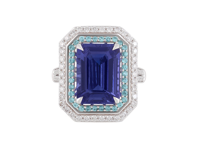 18K Tanzanite Ring