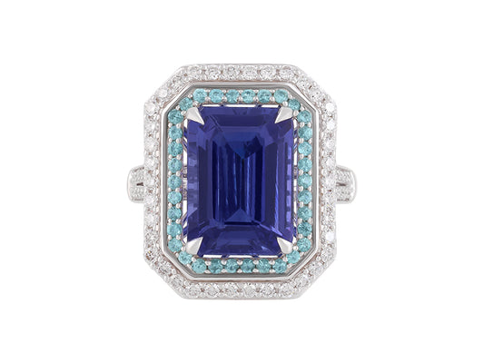 18K Tanzanite Ring