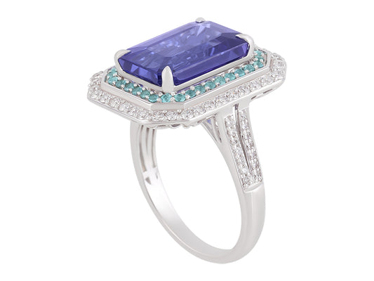 18K Tanzanite Ring