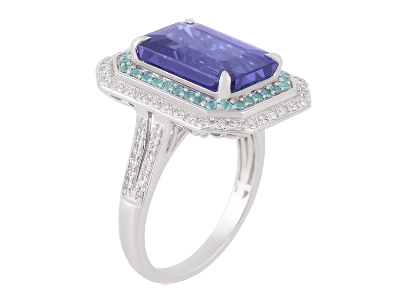 18K Tanzanite Ring